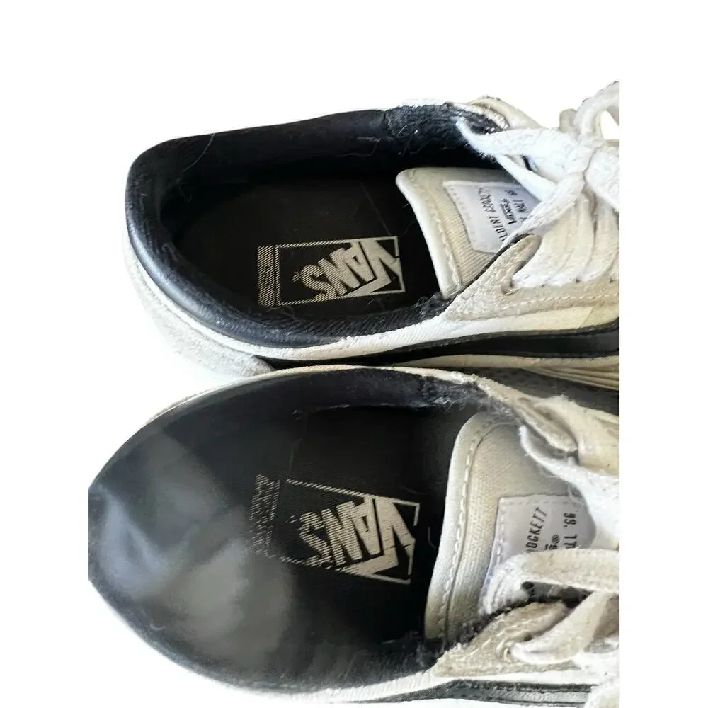 VANS the GOAT Gilbert Crockett Gray Black Suede SK8 Off The Wall Size 7.5